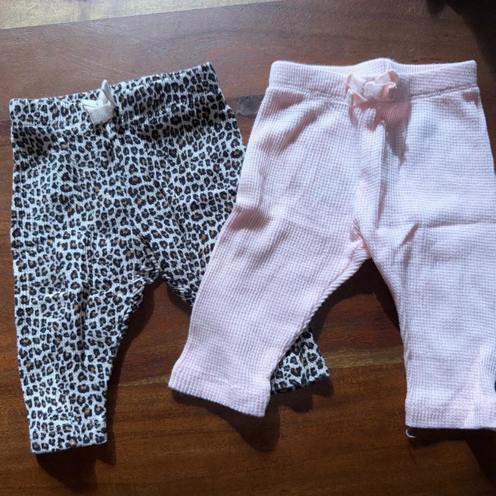 Baby gap organic‎ waffle pants 0-3m